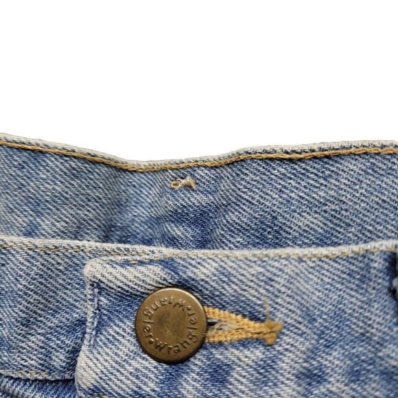 Wrangler Jeans Mens 44X30 Blue Premium Denim Straight Leg Regular Fit 96501SL - Picture 5 of 12